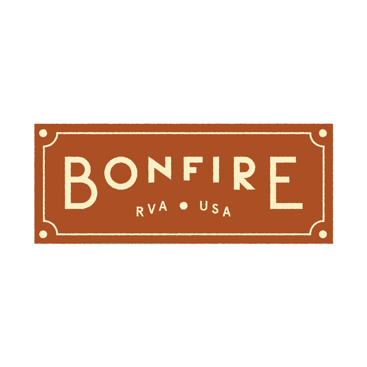 Bonfire RVA USA badge